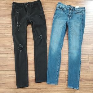 2 pairs Hollister Jeans